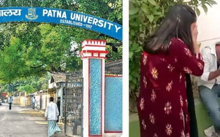 पटना यूनिवर्सिटी छात्रसंघ चुनाव की कैंपनिंग में  मारपीट ,गुंडों ने पत्रकार का तोड़ा हाथ, छात्र का फोड़ दिया सिर,चुनाव-प्रचार बंद करने की दी  धमकी