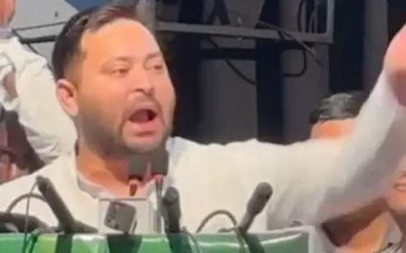 तेजस्वी यादव ने खुद को बताया महागठबंधन का CM उम्मीदवार,कहा-पुरानी गाड़ी को छोड़िए... खटारा हो चुकी है