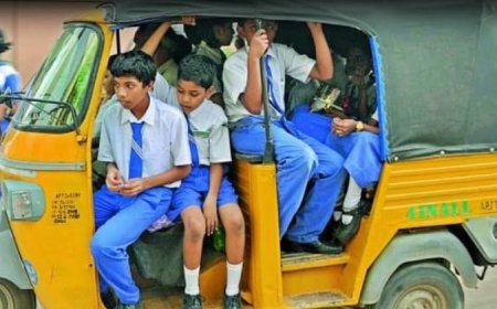 बिहार में स्कूली वाहनों को लेकर प्रशासन ने उठाया बड़ा कदम, ओवरलोडिंग पर कटेगा चालान, "ऑन-स्कूल ड्यूटी" का बोर्ड लगाना जरूरी