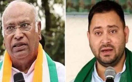 Congress और राजद की आज दिल्ली में बैठक, खड़गे और तेजस्वी के बीच सीट शेयरिंग पर चर्चा, बिहार दौरे पर कांग्रेस के राष्ट्रीय अध्यक्ष
