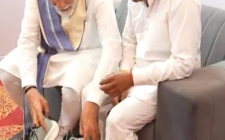 कैथल के रामपाल कश्यप का संकल्प हुआ पूरा,14 साल के इंतजार के बाद पीएम मोदी ने अपने हाथों से पहनाया जूता