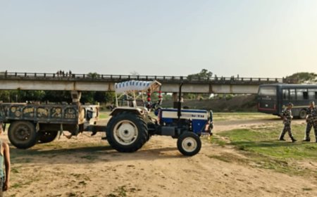 अवैध बालू खनन पर पुलिस प्रशासन ने की बड़ी कार्रवाई, माफियाओं द्वारा हथियार छिनने की कोशिश, एक तस्कर गिरफ्तार