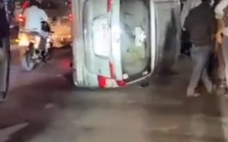 राजधानी पटना में बेकाबू कार का कहर,तीन से अधिक गाड़ियों में मार दी टक्कर,11 लोग घायल