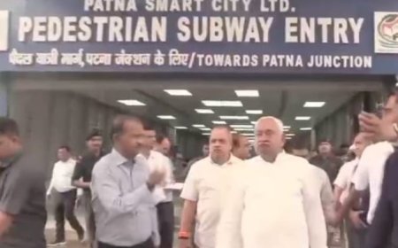 सीएम नीतीश ने पटना में सब-वे और डबल डेकर फ्लाईओवर का किया निरीक्षण,अधिकारियों से ली जानकारी, दिया निर्देश