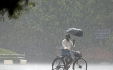 बिहार में भीषण गर्मी के बाद बारिश का दौर शुरू,पटना में तेज बारिश के साथ गिरे ओले,तीन जिलों में रेड अर्लट जारी