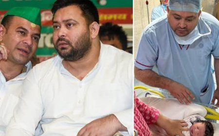 मुझे बड़े पापा बनने का सौभाग्य प्राप्त हुआ है..विवादों के बीच तेजप्रताप ने दी तेजस्वी को बधाई, कहा-भतीजे को मेरा स्नेहिल आशीर्वाद एवं शुभ प्यार