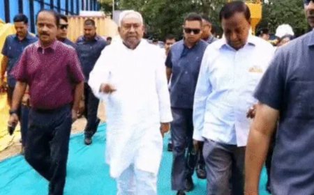 CM नीतीश ने बिहार संग्रहालय और पटना संग्रहालय को जोड़नेवाले निर्माणाधीन टनल का किया निरीक्षण, कहा- कनेक्टिविटी बेहतर होगी