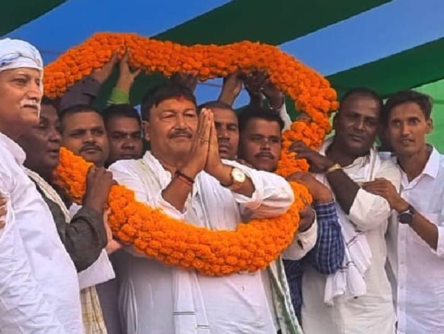 JDU नेता व पूर्व मंत्री खुर्शीद आलम मंच पर हुए भावुक,भाषण की जगह गाने लगे गाना-सुबह में लेता हूं...शाम में लेता हूं