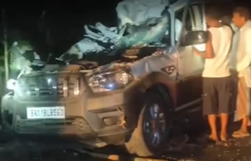 कटिहार में बारातियों से भरी अनियंत्रित स्कॉर्पियो और ट्रैक्टर की जोरदार टक्कर, हादसे में 8 की मौत, 2 गंभीर रूप से घायल
