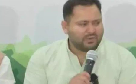 तेजस्वी यादव के युवा छात्र संसद कार्यक्रम में अफरा-तफरी, टूट गया शीशा, कार्यकर्ता घायल