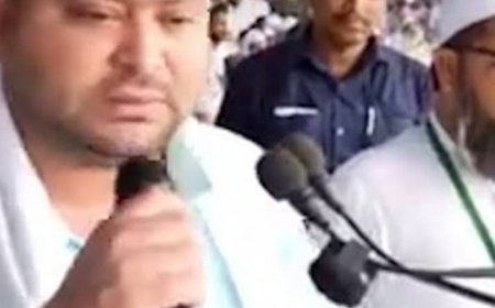 गांधी मैदान में वक्फ बिल के खिलाफ रैली, तेजस्वी यादव बोले- ये देश किसी के बाप का नहीं..अंतिम सांस तक लड़ेंगे अल्पसंख्यकों की लड़ाई