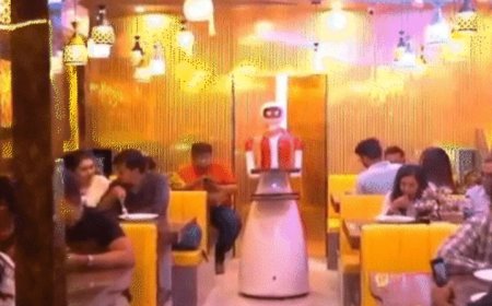 पटना में खुला बिहार का पहला रोबोटिक रेस्टोरेंट, 1 करोड़ की लागत, खाना परोसेंगे AI रोबोट, हर टेबल से जुड़ा GPS सिस्टम
