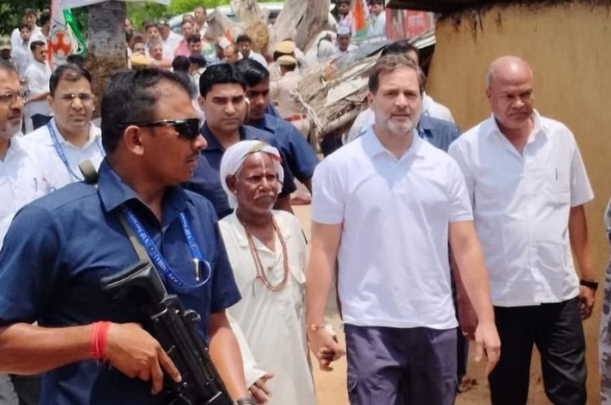 बिहार दौरे पर राहुल गांधी,माउंटेन मैन दशरथ मांझी को दी श्रद्धांजलि, बोले-PM मोदी को सरेंडर करने की आदत