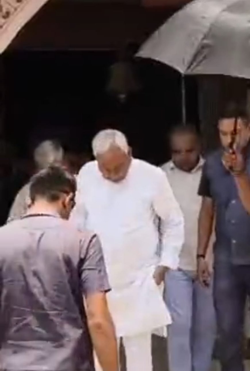CM नीतीश ने बख्तियारपुर में गंगा रिवर फ्रंट का किया निरीक्षण , कृष्णा मंदिर में की पूजा-अर्चना,अधिकारियों दिया निर्देश