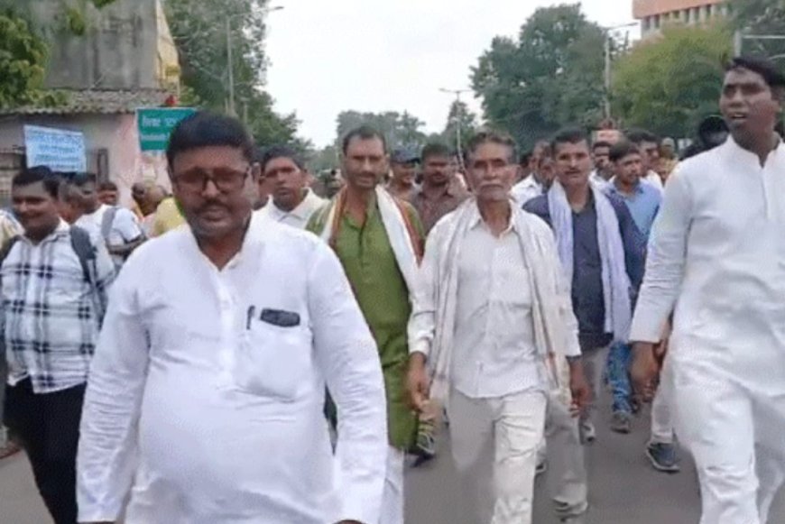 पटना में BJP दफ्तर के पास आत्मदाह की कोशिश, वार्ड संघ के दो नेता हिरासत में, पहले से अलर्ट थी पुलिस और फायर ब्रिगेड की टीम