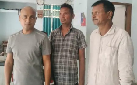 पटना में SBI बैंक में ठगी की कोशिश करते 3 शातिर लुटेरे गिरफ्तार,मैनेजर ने गेट बंद कराया; लूट की कई घटना कर चुके