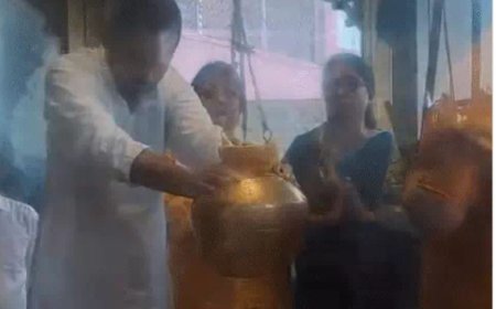 जन्मदिन पर महावीर मंदिर पहुंचे निशांत कुमार, रुद्राभिषेक कर मां को किया याद, बोले-पिताजी को फिर से बनाइए मुख्यमंत्री