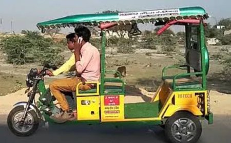 लाइसेंस की लापरवाही...बढ़ते खतरे:, पटना समेत राज्य के 10 शहरों में 80 हजार नाबालिग चला रहे ई-रिक्शा