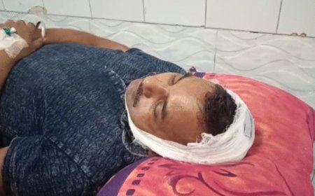 भागलपुर में पुलिस टीम पर हमला, SI समेत 4 को पीटा;  ICU में भर्ती, दोनों ओर से 18 राउंड फायरिंग, जान बचाकर भागे
