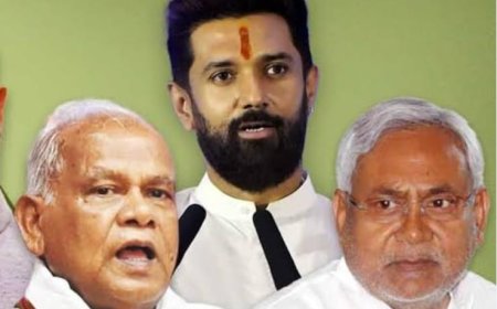 बिहार में बढ़ते अपराध पर चिराग बोले-मुझे दुःख है कि ऐसी सरकार के साथ हूं:,मांझी ने किया पलटवार- खुशी है ऐसी सरकार का समर्थन कर रहा हूं