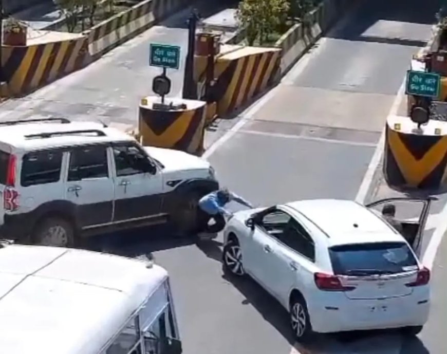 पटना में तेज रफ्तार स्कॉर्पियो ने ड्यूटी पर तैनात गार्ड को कुचला, गंभीर रूप से घायल,आरोपी ड्राइवर को ट्रैफिक थानेदार ने जमानत पर किया रिहा