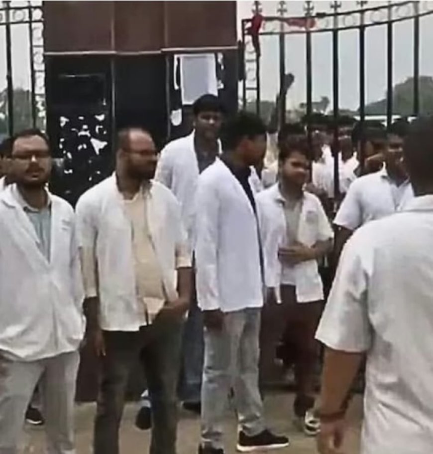 वेटरनरी कॉलेज फायरिंग केस: गोलीबारी के बाद छात्रों का हंगामा, कैंपस में तनाव, शैक्षणिक गतिविधियां पूरी तरह ठप