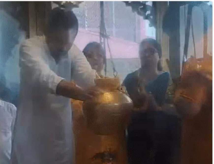 जन्मदिन पर महावीर मंदिर पहुंचे निशांत कुमार, रुद्राभिषेक कर मां को किया याद, बोले-पिताजी को फिर से बनाइए मुख्यमंत्री