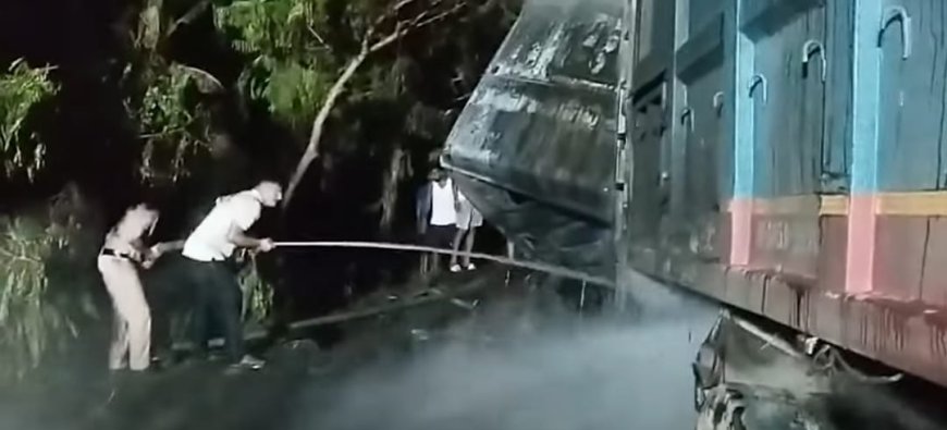 हाजीपुर में भीषण सड़क हादसा: ट्रक और हाइवा की टक्कर में पिता-पुत्र समेत तीन की जलकर मौत, पूरे इलाके में मातम