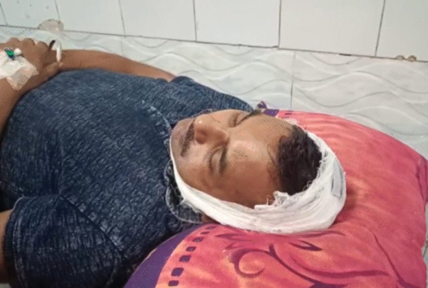 भागलपुर में पुलिस टीम पर हमला, SI समेत 4 को पीटा;  ICU में भर्ती, दोनों ओर से 18 राउंड फायरिंग, जान बचाकर भागे