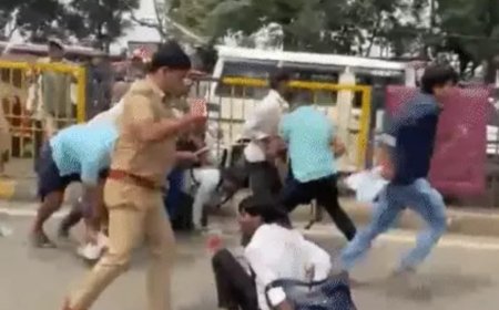 पटना में STET अभ्यर्थियों का प्रदर्शन,कैंडिडेट्स पर लाठीचार्ज, डाकबंगला बना रणक्षेत्र