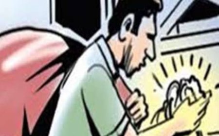 पटना में जल संसाधन विभाग के इंजीनियर के घर 50 लाख की बड़ी चोरी, CCTV में कैद हुआ चोर