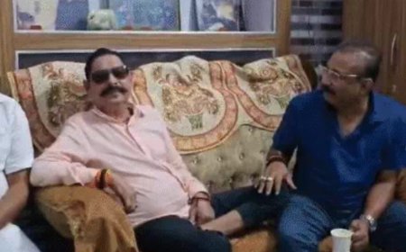 मंत्री अशोक चौधरी ने बाहुबली अनंत सिंह से की मुलाकात, तबेले में दिखाई भैंसें; चुनावी टिकट को लेकर चर्चा