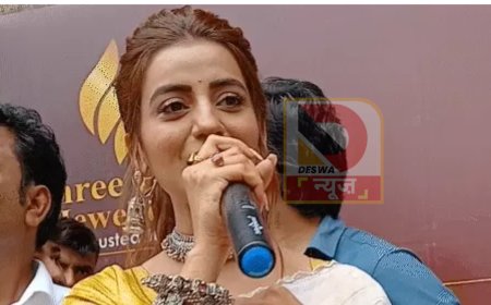 आरा में अक्षरा सिंह का जोरदार स्वागत, भीड़ हुई बेकाबू...गाड़ी पर चढ़े लोग, एक्ट्रेस बोलीं- दिल का करेजा निकाल कर रख दी का आरा वाले