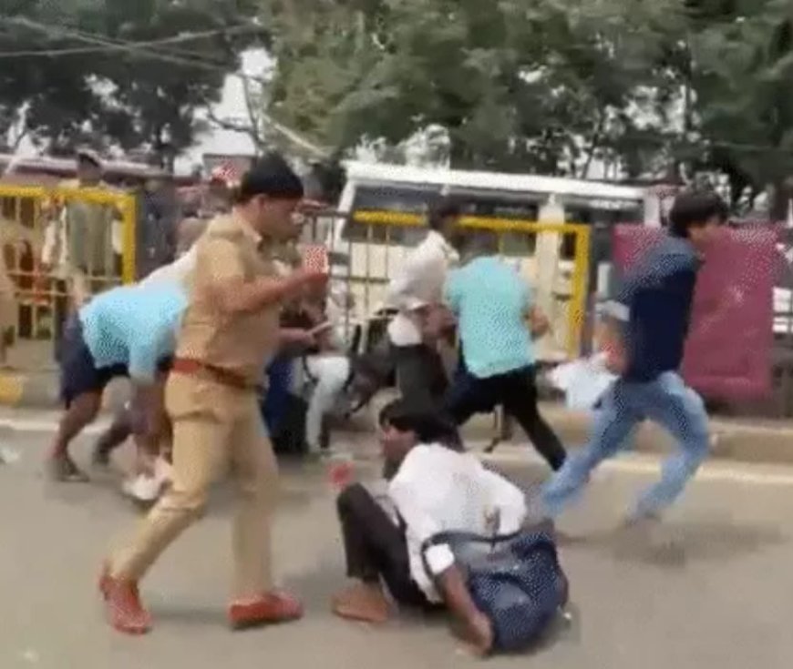 पटना में STET अभ्यर्थियों का प्रदर्शन,कैंडिडेट्स पर लाठीचार्ज, डाकबंगला बना रणक्षेत्र