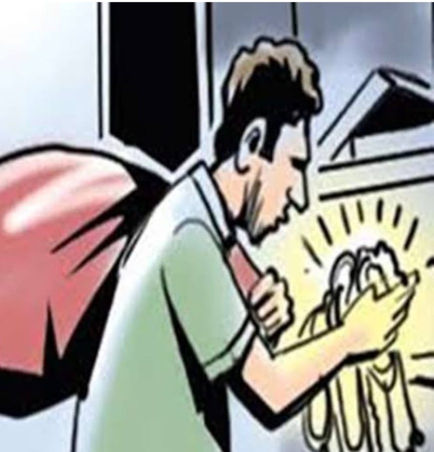 पटना में जल संसाधन विभाग के इंजीनियर के घर 50 लाख की बड़ी चोरी, CCTV में कैद हुआ चोर