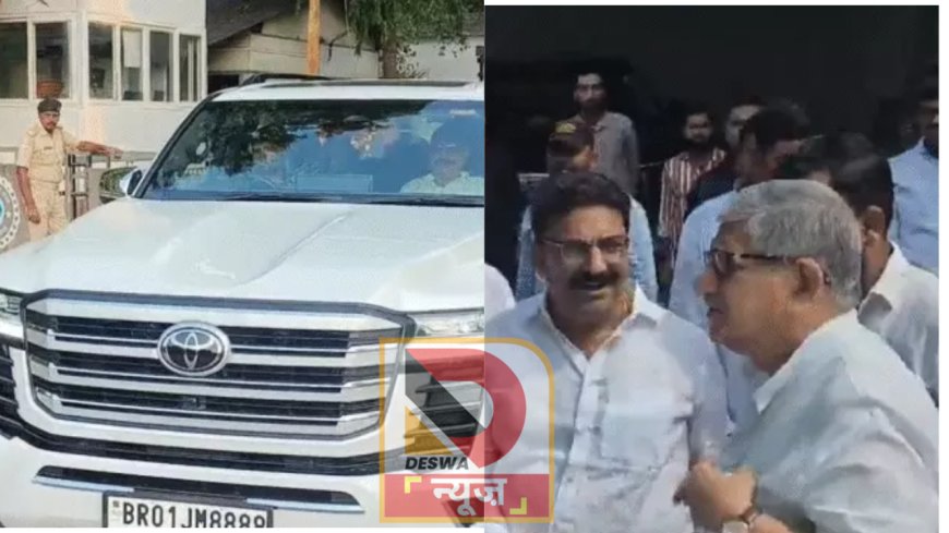 अनंत सिंह के रोड शो में ललन सिंह की एंट्री, मोकामा की राजनीति में गरमाहट