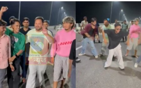 पटना मरीन ड्राइव पर तेजस्वी यादव ने युवाओं संग लगाए ठुमके, बहन रोहिणी ने कहा– दिल तो बच्चा है जी