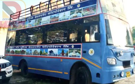 पटना में ओपन डबल डेकर बस सेवा की शुरुआत, पर्यटक करेंगे गंगा पथ और ऐतिहासिक स्थलों की सैर