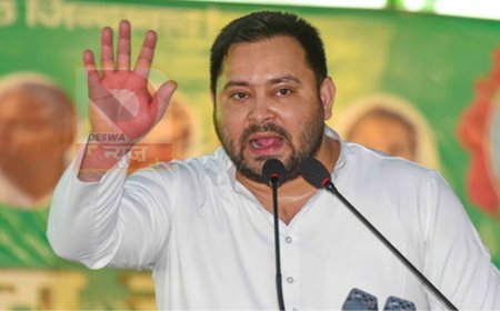 बिहार की धरती... दुख में है डूबी हुई,: तेजस्वी यादव का सरकार पर तीखा हमला,सोशल मीडिया पर कविता के जरिए कसा तंज