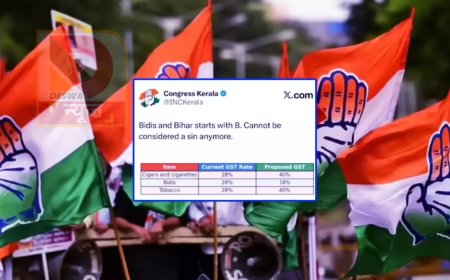 बिहार चुनाव से पहले कांग्रेस की टिप्पणी पर बवाल, NDA का पलटवार-B से सिर्फ बीड़ी नहीं..बुद्धि भी होती है