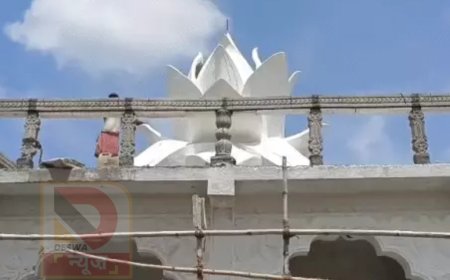 दरभंगा घटना के विरोध में सूजा गांव की पहल, कामा माई मंदिर PM मोदी की मां के नाम