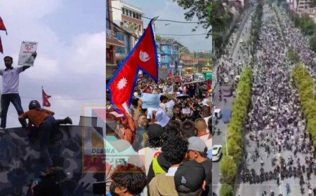नेपाल: संसद में घुसे प्रदर्शनकारी, पुलिस फायरिंग में एक की मौत,सोशल मीडिया बैन-भ्रष्टाचार के खिलाफ युवाओं का प्रदर्शन