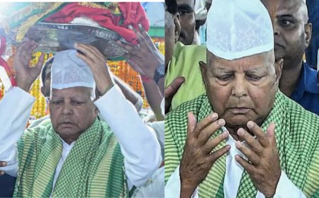 बिहार चुनाव से पहले धार्मिक रंग में रंगे लालू यादव,उर्स के मौके पर दरगाह में मांगी दुआ