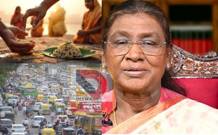 पितृपक्ष मेला 2025: राष्ट्रपति द्रौपदी मुर्मू का गयाजी दौरा, विष्णुपद मंदिर में पिंडदान,सुरक्षा के कड़े इंतज़ाम