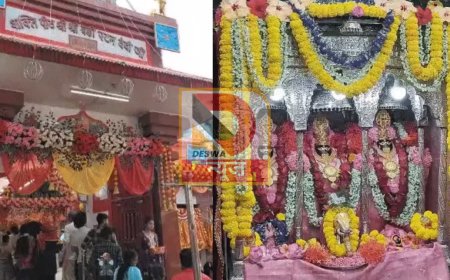 शारदीय नवरात्र 2025: पहले दिन माता शैलपुत्री की भव्य पूजा, पटना के पटन देवी मंदिर में उमड़ी भक्तों की भीड़