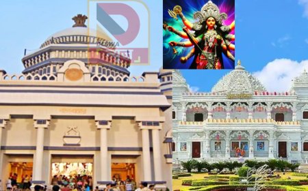 पटना में नवरात्र:,दक्षिण भारत की झलक और वृंदावन प्रेम मंदिर जैसा पंडाल, 35 असुरक्षित पंडालों पर सुरक्षा अलर्ट