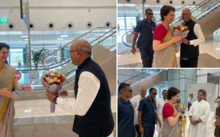 "शक्ति अधिकार" कार्यक्रम में प्रियंका गांधी का संबोधन, महिलाओं से कहा– चुनाव से पहले आपको क्यों दिए जाते हैं पैसे