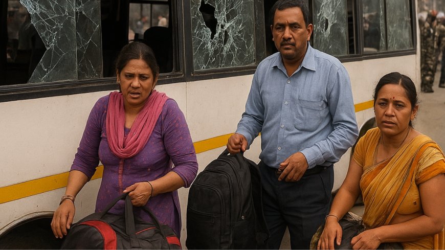 पशुपतिनाथ मंदिर से लौट रही भारतीय श्रद्धालुओं की बस पर हमला, बचाने पहुंची सेना
