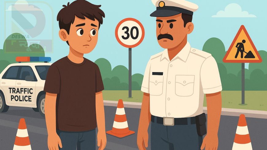 शराब तस्करी में पकड़ा गया नाबालिग, कोर्ट ने जेल की बजाय ट्रैफिक पुलिस की निगरानी में सामुदायिक सेवा करने का दिया आदेश