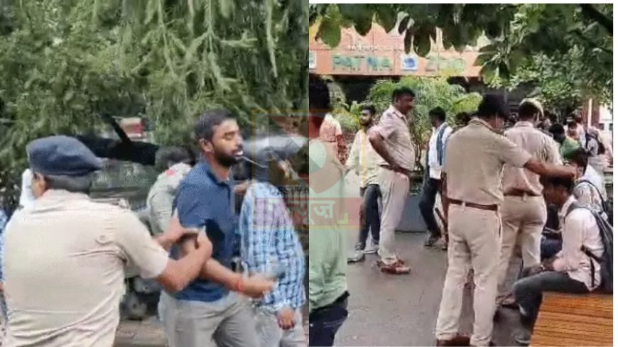 पटना में संविदा कर्मियों का CM आवास घेराव, बहाली की मांग जारी, पुलिस ने किया बल प्रयोग